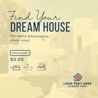 Your Own Dream House Instagram Post Design