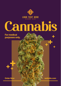 Medicinal Cannabis Poster Design