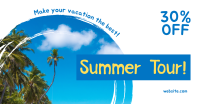 Summer Tour Facebook Ad Design