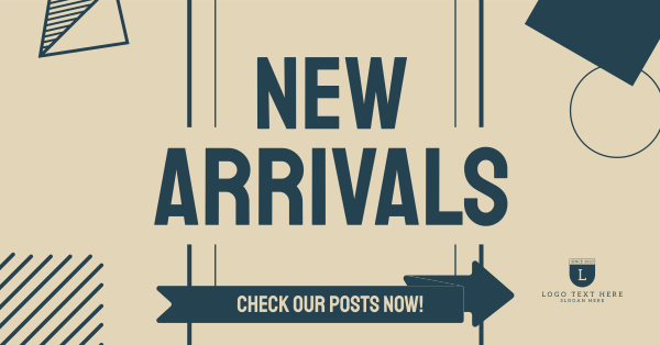 New Arrivals  Facebook Ad Design Image Preview