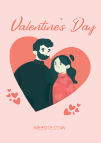 Valentine Couple Flyer Design