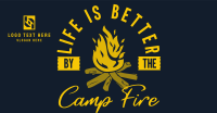 Camp Fire Facebook ad Image Preview