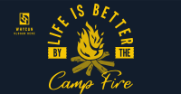 Camp Fire Facebook ad Image Preview