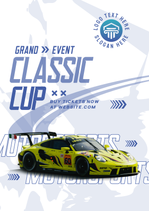 Classic Cup Flyer Image Preview