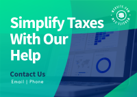 Simply Tax Experts Postcard Image Preview