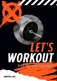 Start Gym Training Flyer Image Preview