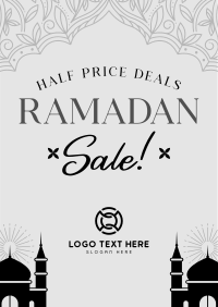 Blessed Ramadan Sale Flyer Image Preview