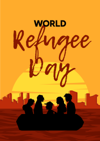 World Refuge Day Poster Design