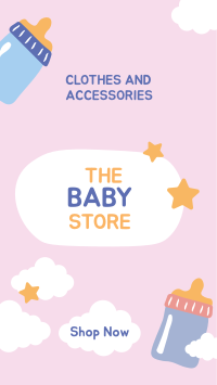The Baby Store Facebook story Image Preview