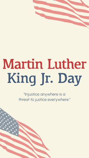 Martin Luther King Day Instagram story Image Preview