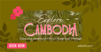 Cambodia Travel Tour Facebook Ad Design