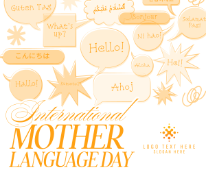 Modern Nostalgia International Mother Language Day Facebook post Image Preview