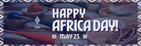 Africa Day Commemoration  Twitter header (cover) Image Preview