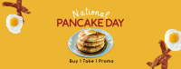 Breakfast Pancake Facebook Cover Image Preview