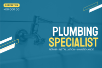 Plumbing Specialist Pinterest board cover Image Preview