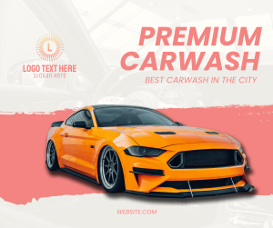 Premium Carwash Facebook post