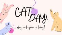 Cat Playtime Facebook event cover Image Preview