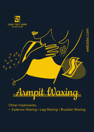Salon Armpit Waxing Poster Image Preview