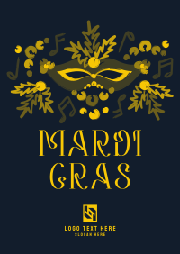 Mardi Gras Glamour Poster Image Preview