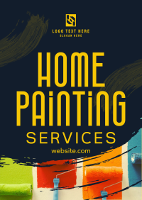 Professional Paint Services Flyer Design