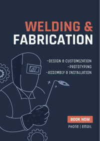 Welding & Fabrication Services Poster Image Preview
