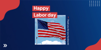 Labor Day Celebration Twitter Post Image Preview