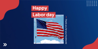 Labor Day Celebration Twitter post Image Preview