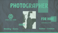 Photographer Animation Preview