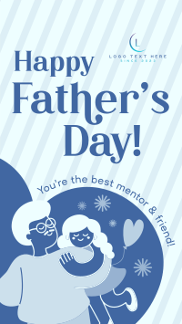 Father's Day Greeting TikTok video Image Preview