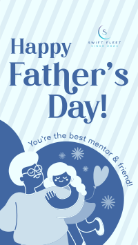 Father's Day Greeting TikTok Video Design