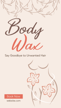 Body Waxing Service YouTube short Image Preview