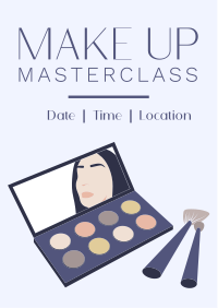 Make Up Masterclass Flyer Design