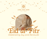 Blessed Eid Mubarak Facebook Post Design