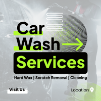 Unique Car Wash Service Instagram post Image Preview