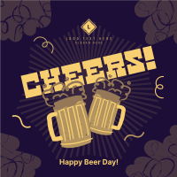 Cheery Beer Day Instagram post Image Preview