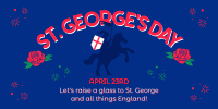 England St George Day Twitter Post Preview