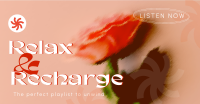 Flower Playlist Facebook ad Image Preview