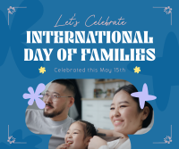 Modern International Day of Families Facebook Post Design