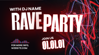 Rave Party Vibes Animation Image Preview