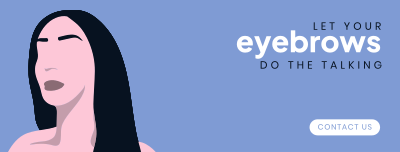 Expressive Eyebrows Facebook cover Image Preview