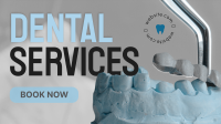 Dental Services Facebook Event Cover Design