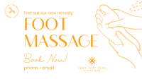 Foot Massage Facebook Event Cover Design