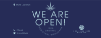 Cannabis Shop Facebook Cover Image Preview