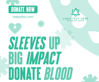 Droplet Blood Donation Facebook post Image Preview