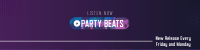 Party Music LinkedIn Banner Design