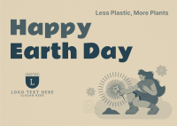 Plant a Tree for Earth Day Postcard Image Preview
