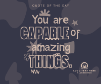Motivational Quotes Today Facebook Post Design