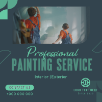 Professional Painting Service Instagram post Image Preview