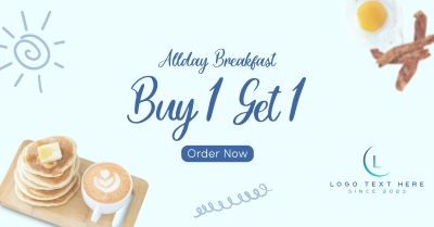 All Day Breakfast Facebook ad Image Preview