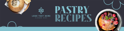 Pastry Recipe LinkedIn banner Image Preview